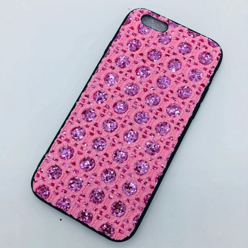 Розовый силиконовый чехол ip 7/8