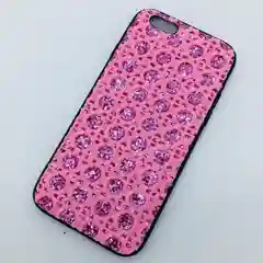 Розовый силиконовый чехол ip 7/8