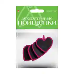 Розовый декоративные прищепки, набор №4