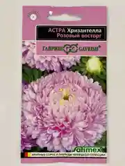 Астра Хризантелла "Розовый восторг", семена, цветы