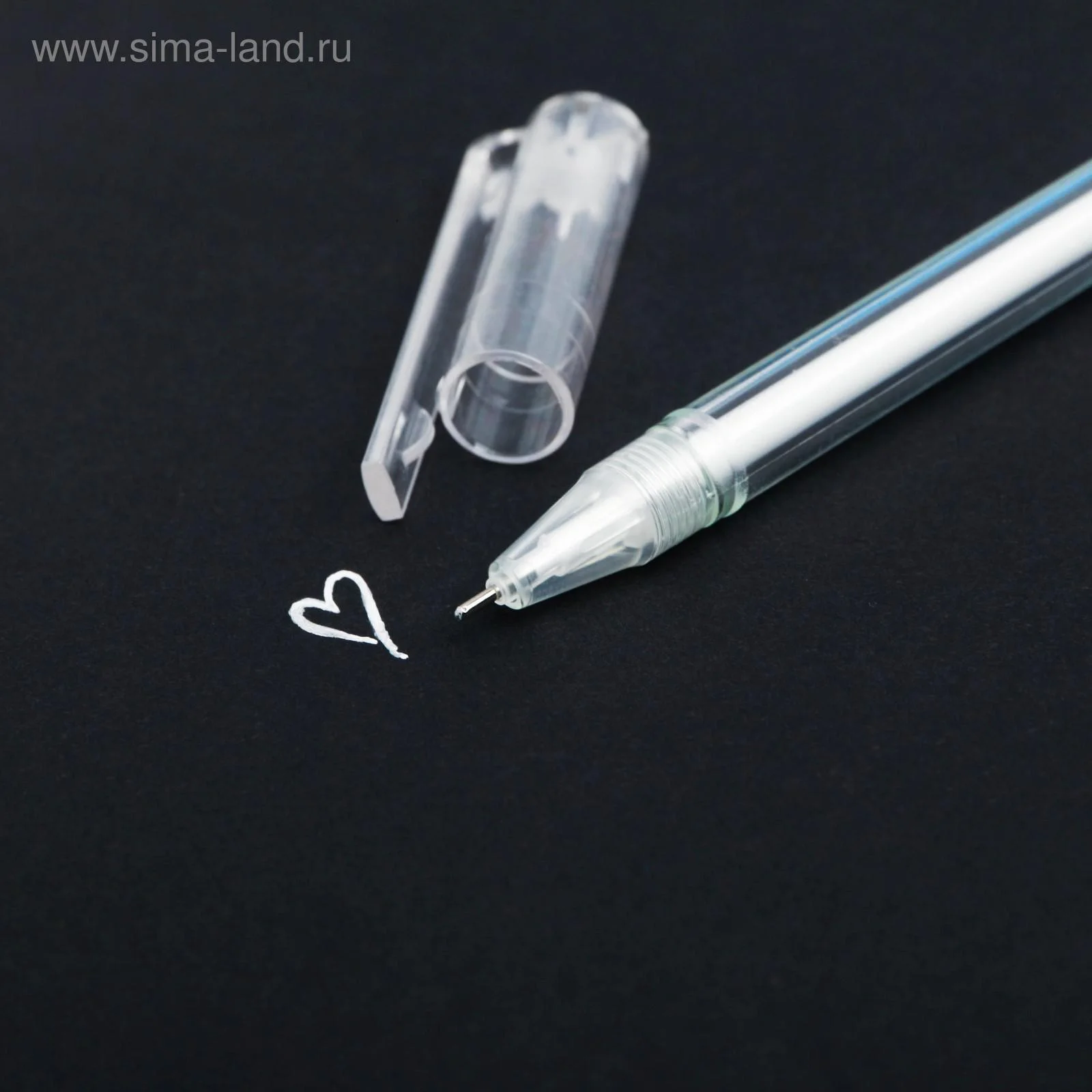 Блокнот с черными листами "Авокадо", с ручкой