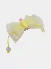 Желтый заколка