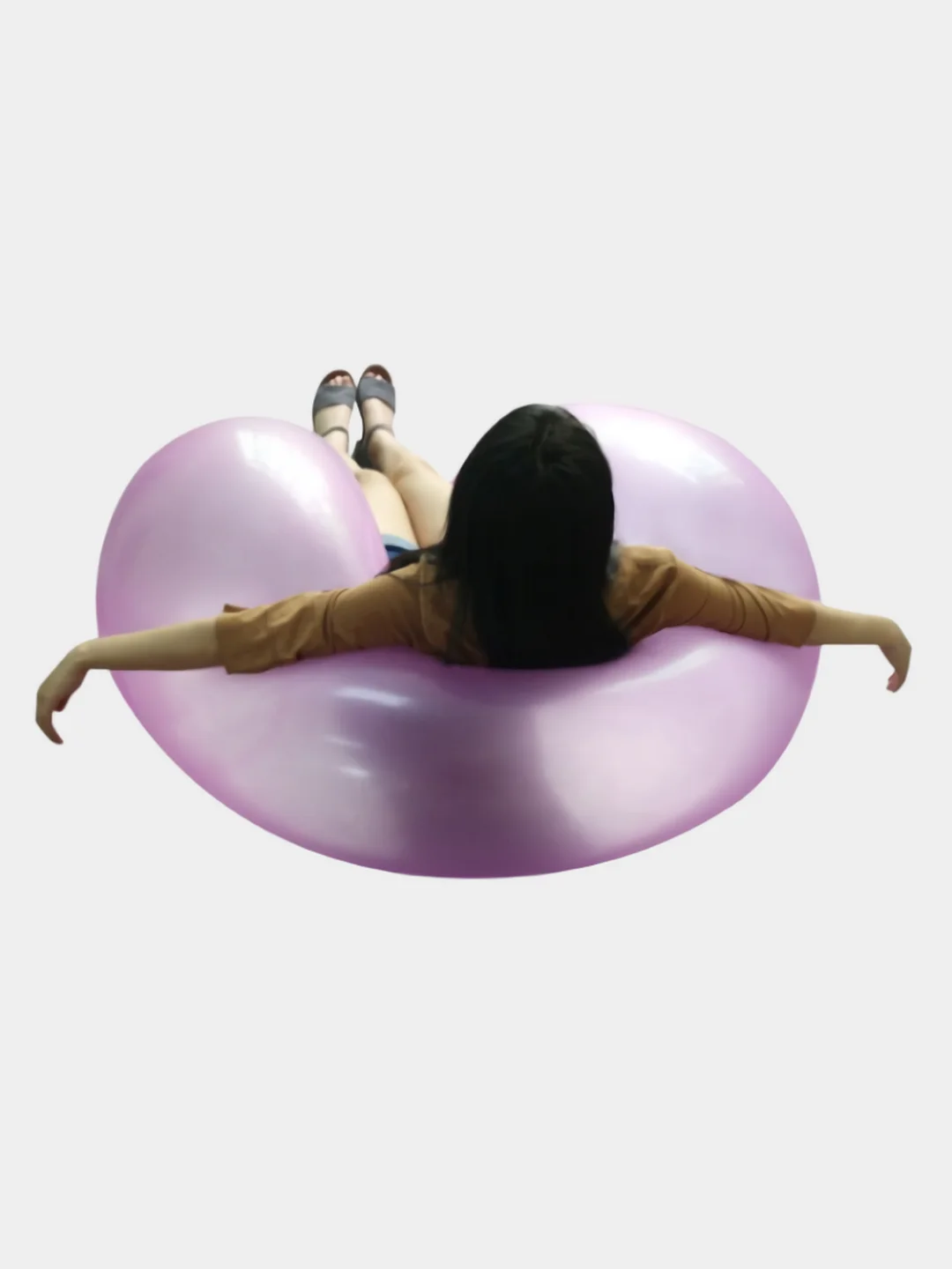 Воздушный надувной сверхпрочный шар Bubble Ball