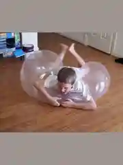 Воздушный надувной сверхпрочный шар Bubble Ball