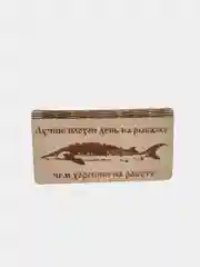 Подарочная копилка-купюрница из дерева