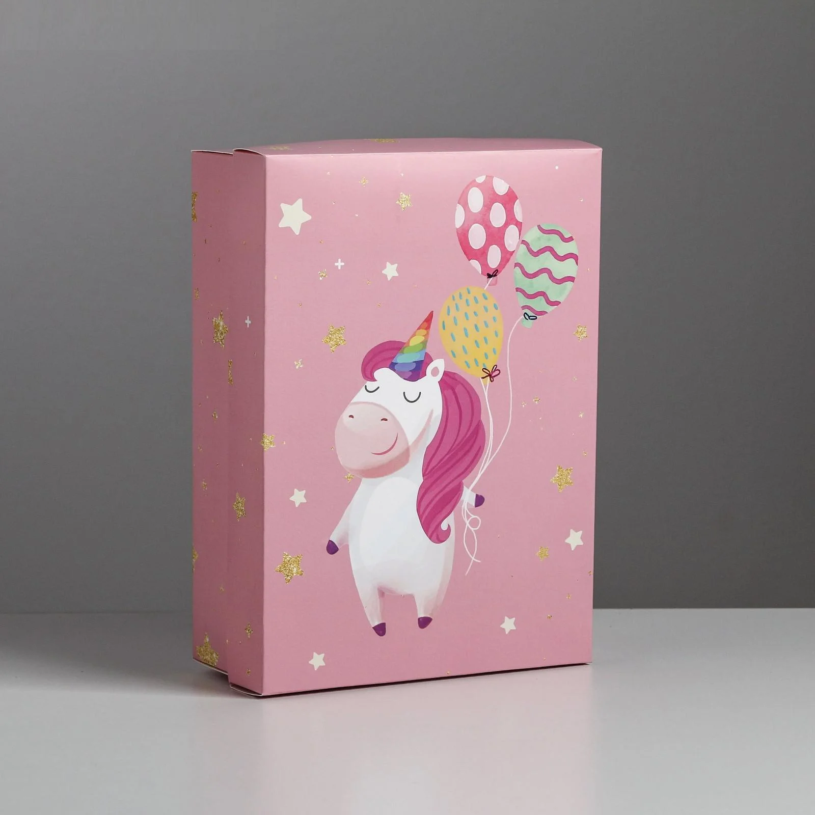 Коробка складная, 21 х 15 х 7 см, 8 марта