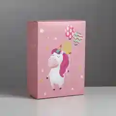 Коробка складная, 21 х 15 х 7 см, 8 марта