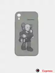 Серый матовый чехол с принтом iPhone 6s / 7 / 8 / se2 / 7/8plus / x / xr / 11 / 11pro/11 pro max
