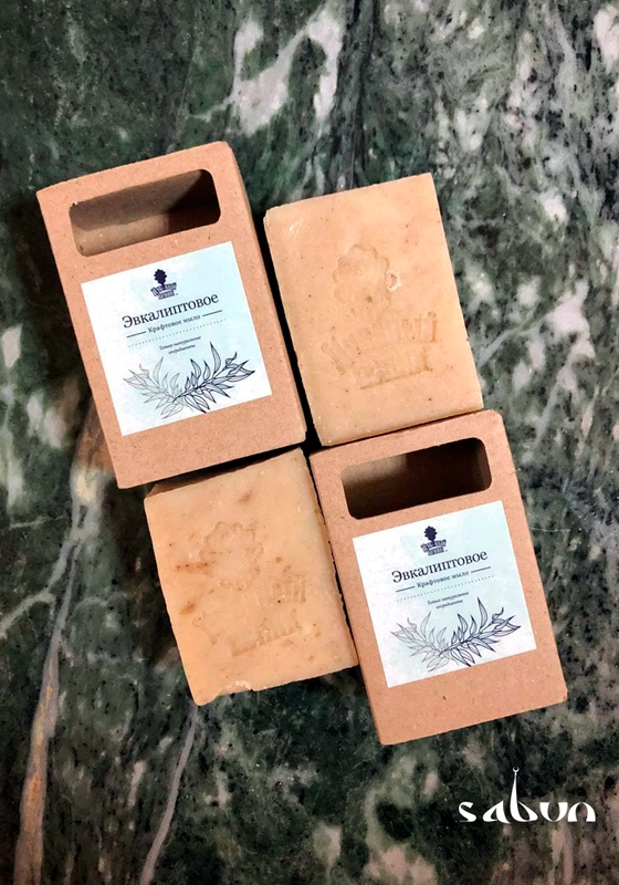 Мыло "Эвкалиптовое", для бани, 90 г