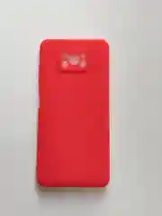Красный xiaomi Poco X3 чехол силиконовый цветной