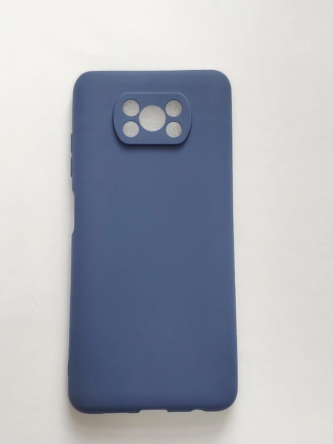 Красный xiaomi Poco X3 чехол силиконовый цветной