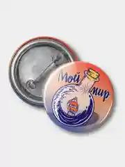 Значок "Мой мир", 37 мм