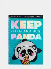 Ежедневник Keep calm and hug PANDA, А5, 40 листов