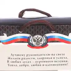 Темно-синий подарочный набор мужской галстук и платок, разные варианты