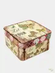 Коробка подарочная "Бабочки", квадрат, 17 х 17 х 9,5 см, 15 х 15 х 8,5 см, 13 х 13х7,5 см