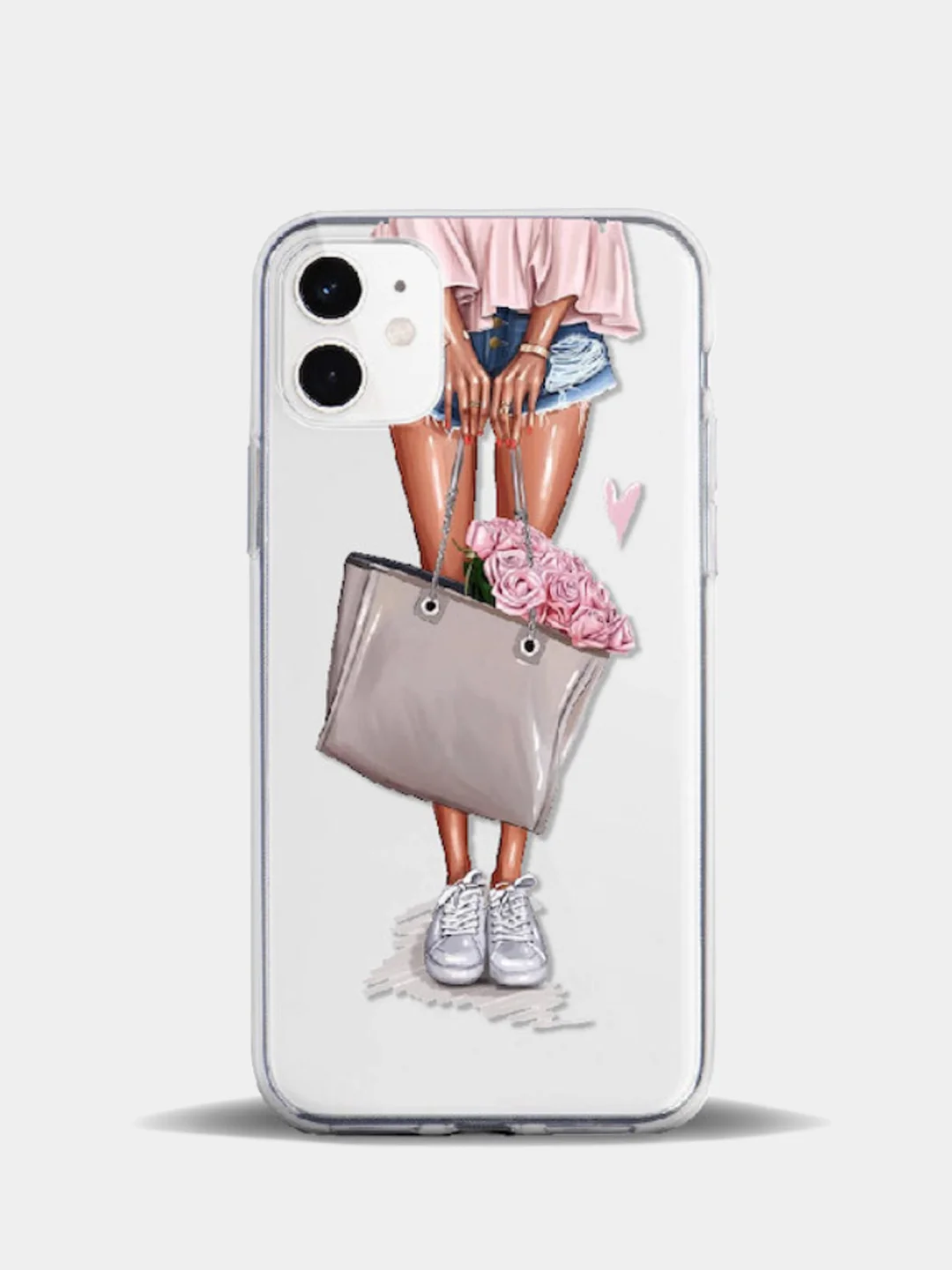 Розовый чехлы для iPhone 6 / 6 S, 7 / 8, 7 Plus / 8 Plus, X, XR, XS max, 11