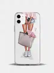 Розовый чехлы для iPhone 6 / 6 S, 7 / 8, 7 Plus / 8 Plus, X, XR, XS max, 11