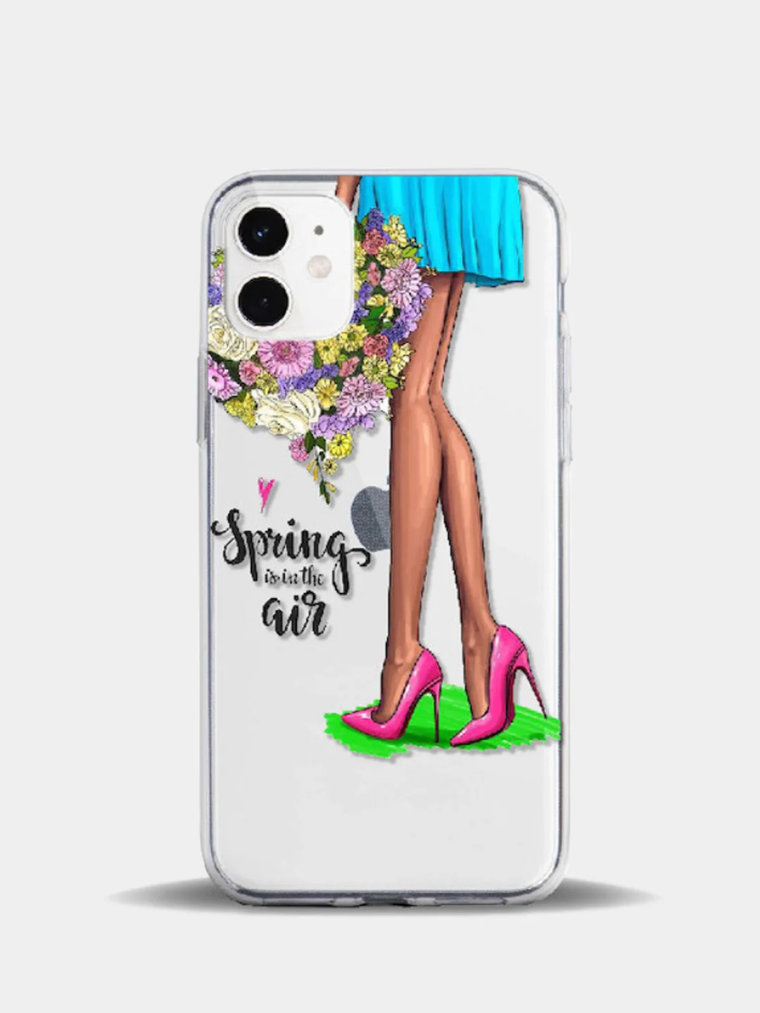 Голубой чехлы для iPhone 6 / 6 S, 7 / 8, 7 Plus / 8 Plus, X, XR, XS max, 11