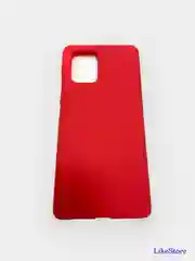 Красный чехол Silicon Lite для Samsung Galaxy S10 Lite