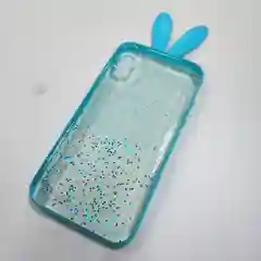Голубой чехол iPhone XR