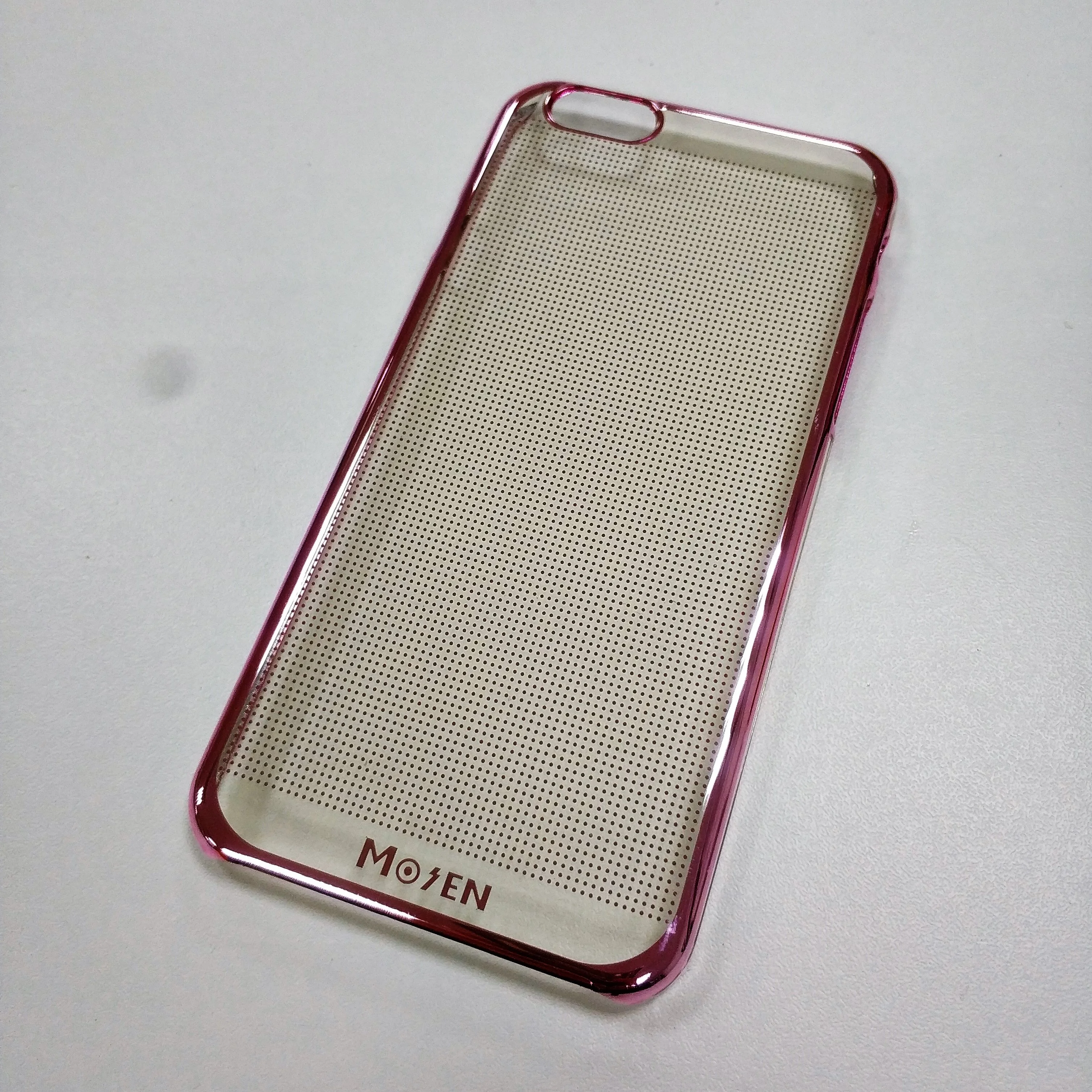 Пурпурный чехол-накладка iPhone 6 / 6s пластиковый с рисунком