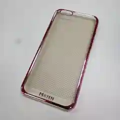 Пурпурный чехол-накладка iPhone 6 / 6s пластиковый с рисунком