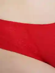 Трусы хлопковые с кружевом