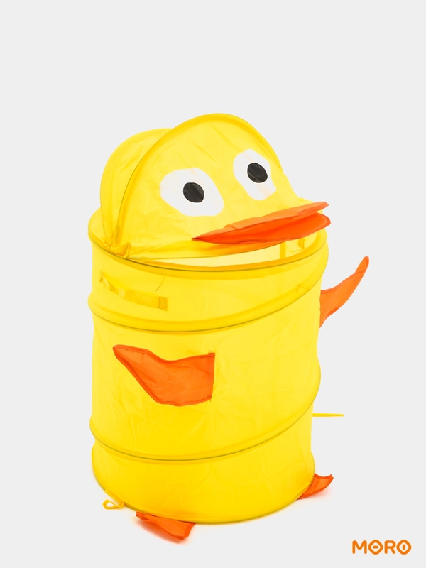 Круглая корзина для игрушек