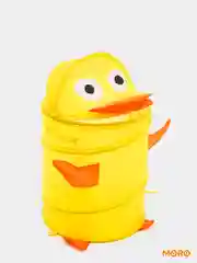 Желтый круглая корзина для игрушек