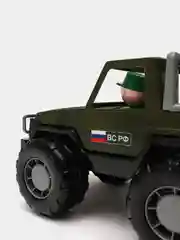 Автомобиль джип "Сафари", военный от фабрики Полесье