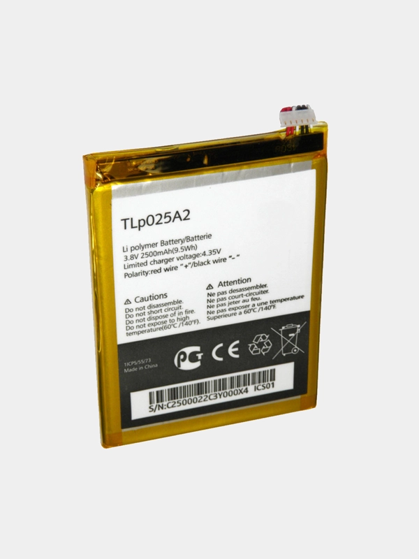 Аккумулятор Alcatel TLp025A1/TLp025A2 OT-5054D/OT-7043K/OT-7043Y/OT-7044X/OT-7047D
