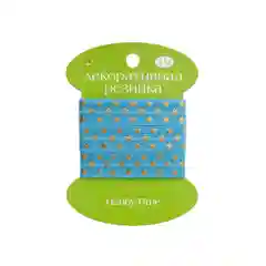 Индиго резинка декоративная, 1 м