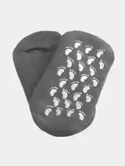 Серый увлажняющие гелевые носки Spa Gel Gloves, с гелевым покрытием для ног, для педикюра