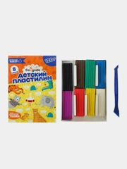 Пластилин Calligrata, 8 цветов 120 грамм