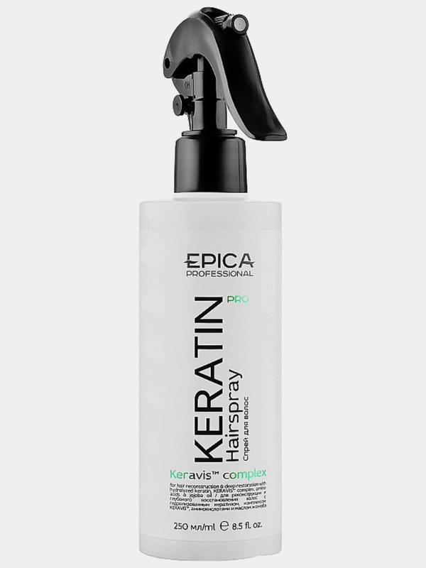 Спрей для реконструкции и глубокого восстановления волос Epica Professional Keratin Spray