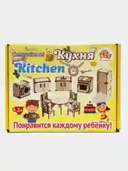 Мебель для кукол, до 12 см, "Кухня"