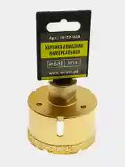 Коронка алмазная универсальная на УШМ, М14, по твердым материалам, Чеглок