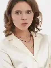 Многоярусная цепь из бисера
