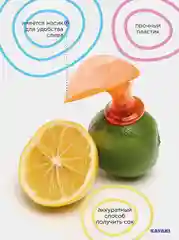 Насадка для отжима сока из цитрусовых
