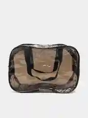 Сумка в роддом средняя 32*23*17, черная тонированная
