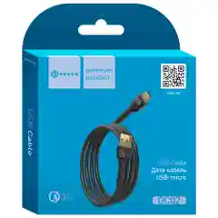 Кабель Dream DC02 MicroUSB, QC3.0, 1 м, черный