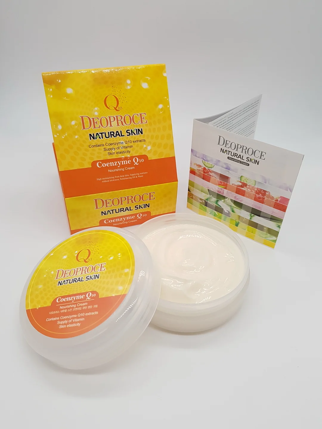 Крем для лица Deoproce с коэнзим Q10 и коллагеном, 100 g