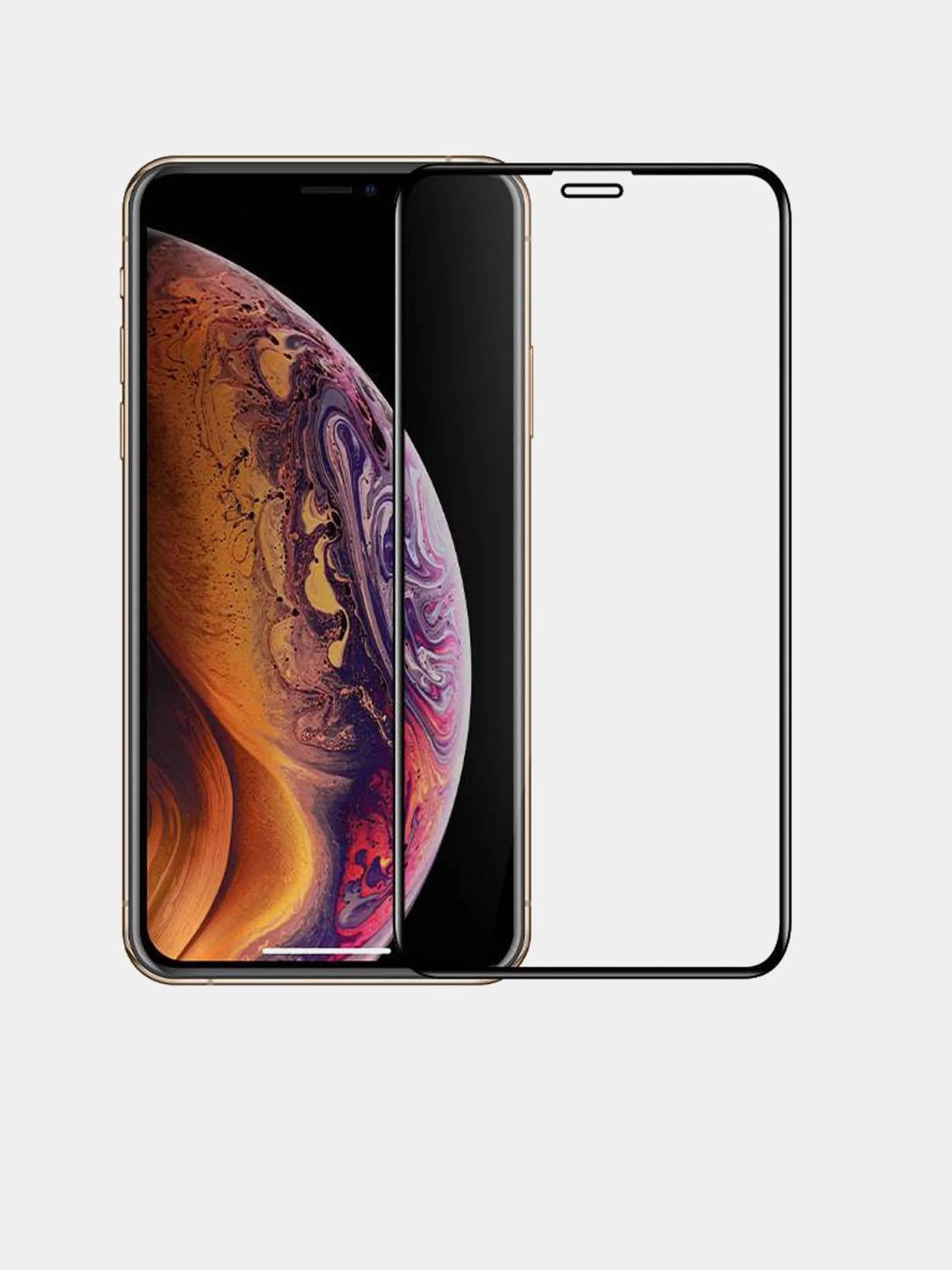 Защитное стекло для iPhone (Айфон) 11, XS, XR, XS Max, 11 Pro, X, 11 Pro Max