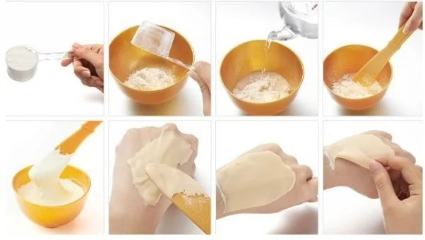 Маска альгинатная с экстрактом алоэ успокаивающая, пакет, ANSKIN, 240 г