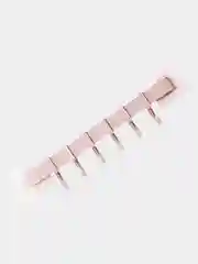 Розовый крючок настенный, самоклеящийся, подвижный, для кухни, 6 шт