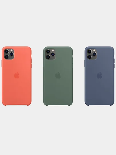 Багровый чехол Silicone Case для iPhone 11 Pro Max