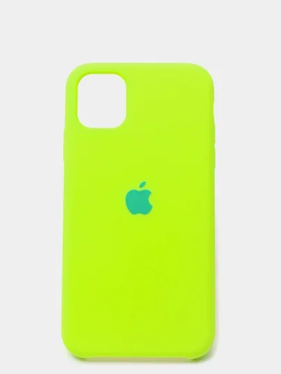 Бежевый меланж чехол Silicone Case для iPhone 11 Pro