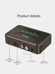 Bluetooth AUX приемник для аудиосистем Bluetooth 5.0 NFC