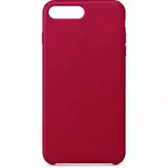 Багровый чехол Silicone Case для iPhone 7 / 8+
