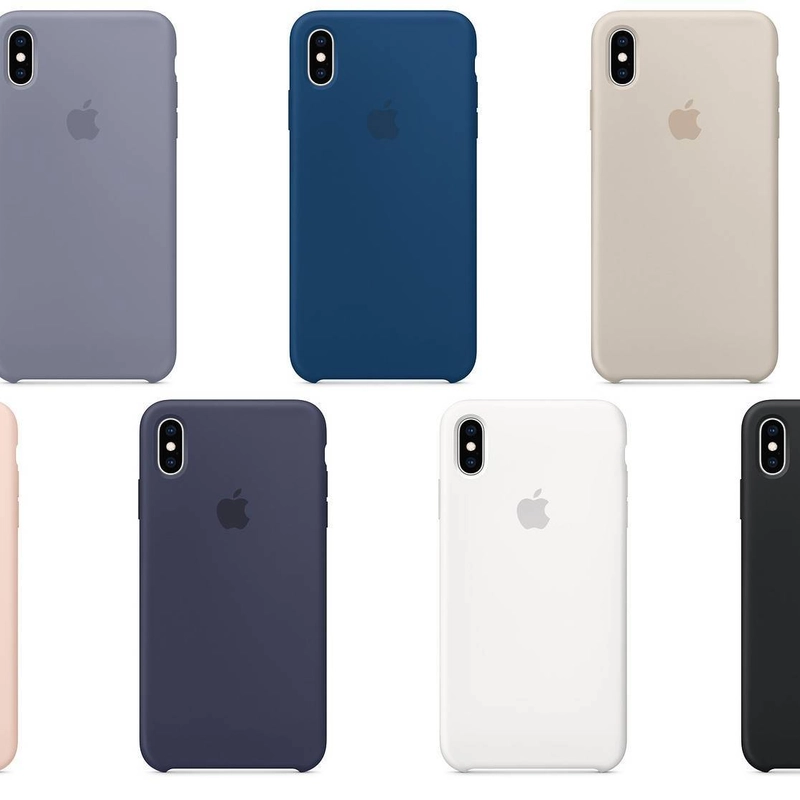 Чехол Silicone Case для iPhone Xs Max Apple, силиконовый